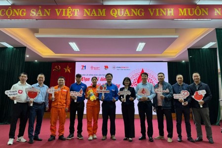Công ty Nhiệt điện Uông Bí hưởng ứng “Tuần lễ hồng EVN lần thứ XI”: Lan tỏa giá trị nhân văn vì cộng đồng