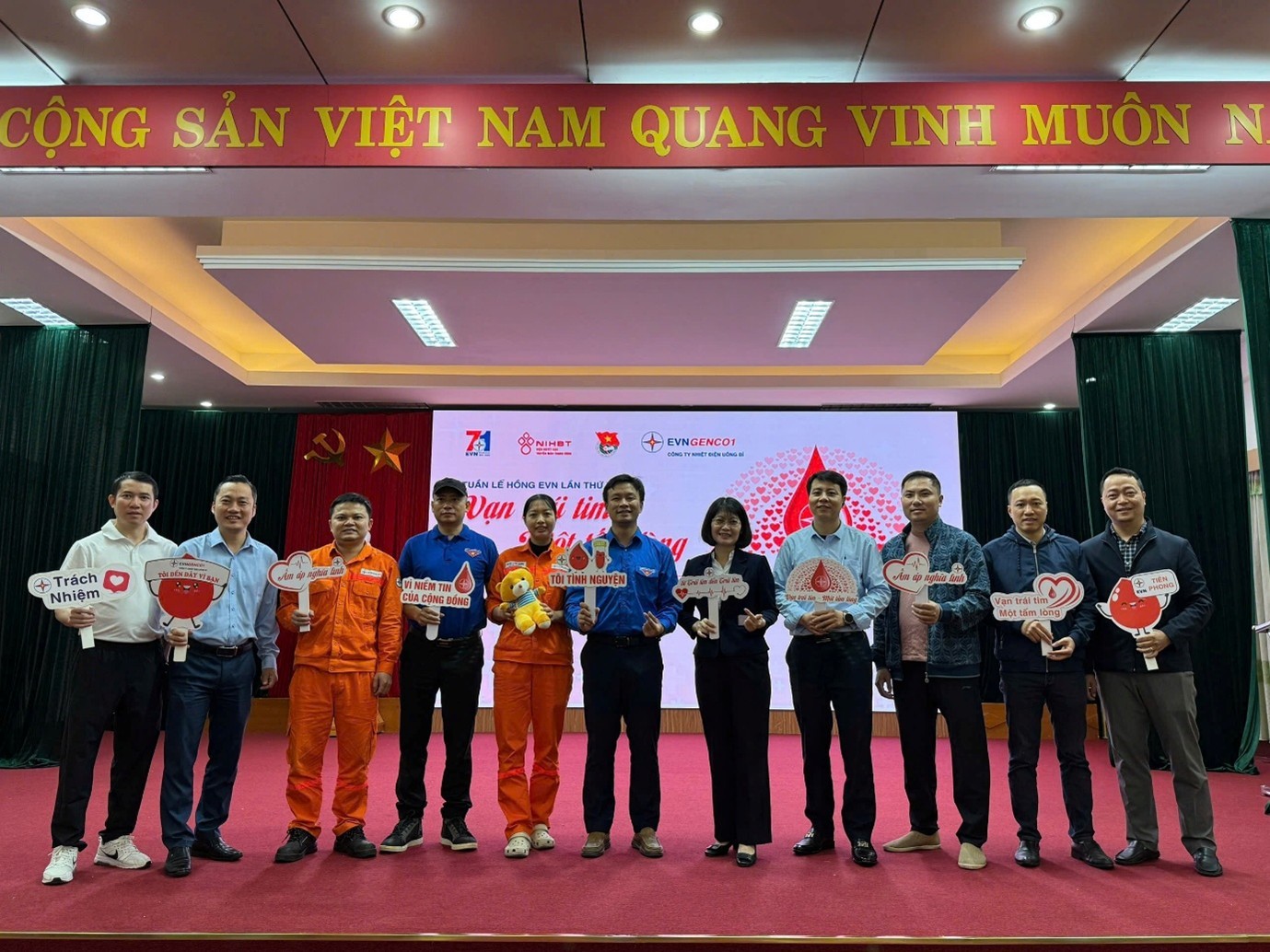 Công ty Nhiệt điện Uông Bí hưởng ứng “Tuần lễ hồng EVN lần thứ XI”: Lan tỏa giá trị nhân văn vì cộng đồng