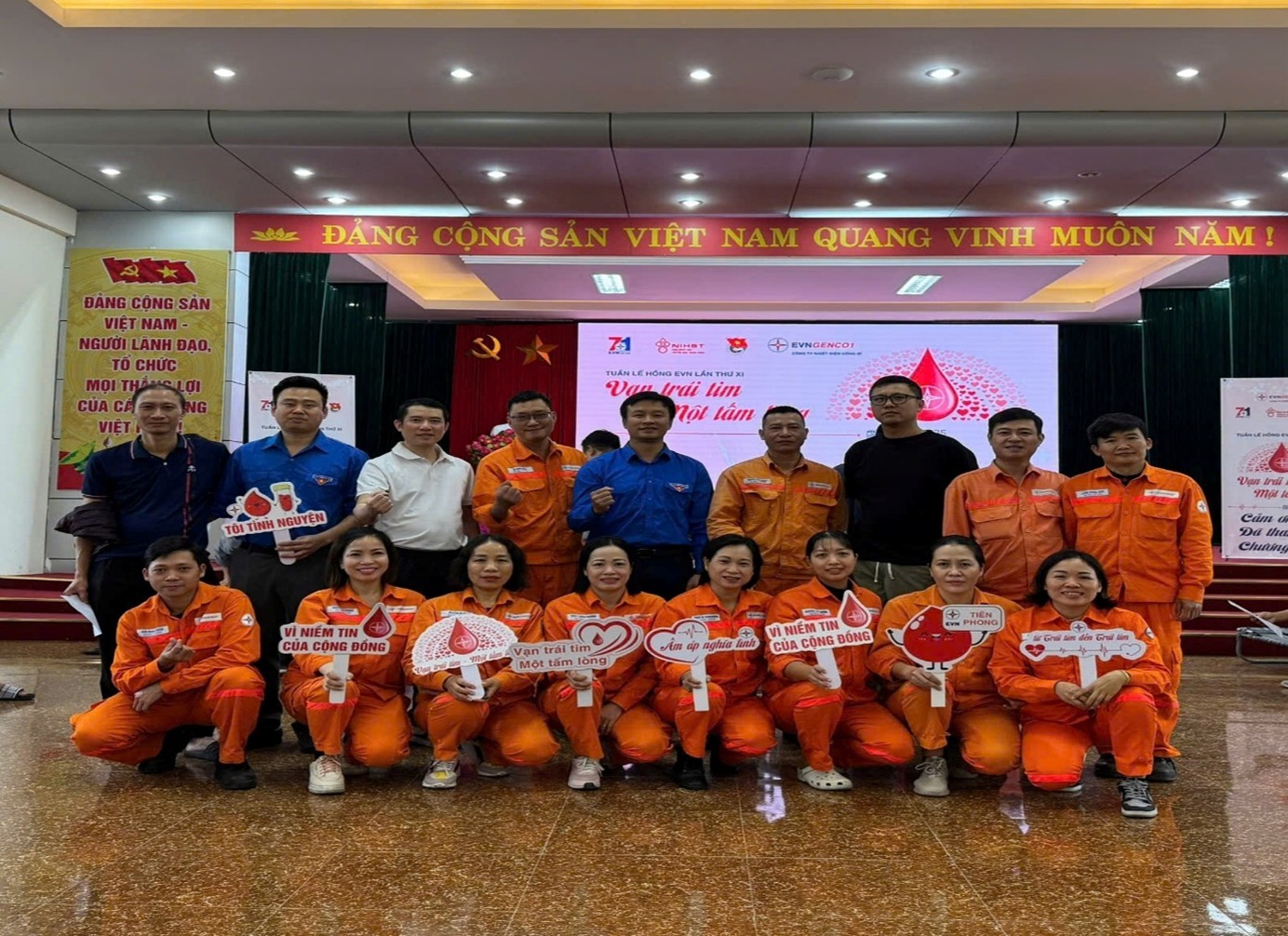 Công ty Nhiệt điện Uông Bí hưởng ứng “Tuần lễ hồng EVN lần thứ XI”: Lan tỏa giá trị nhân văn vì cộng đồng