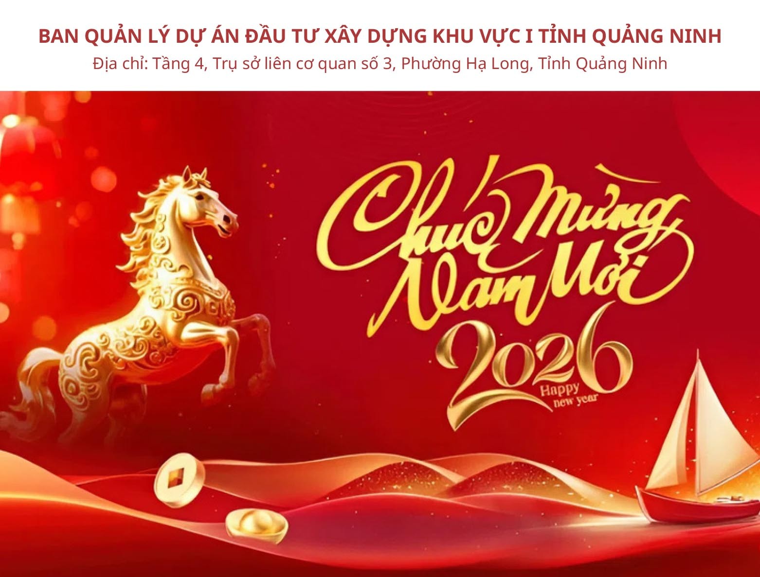 Ban Quản lý Dự án Đầu tư xây dựng khu vực I tỉnh Quảng Ninh Ban Quản lý Dự án Đầu tư xây dựng khu vực I tỉnh Quảng Ninh