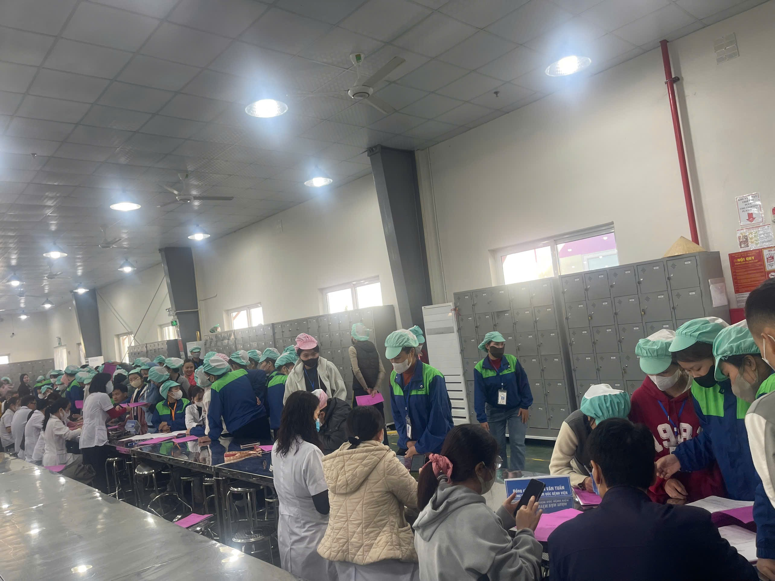 Bệnh viện Đa khoa Nông Cống đẩy mạnh công tác khám sức khỏe định kỳ - Chung tay bảo vệ sức khỏe người lao động tại các doanh nghiệp trên địa bàn