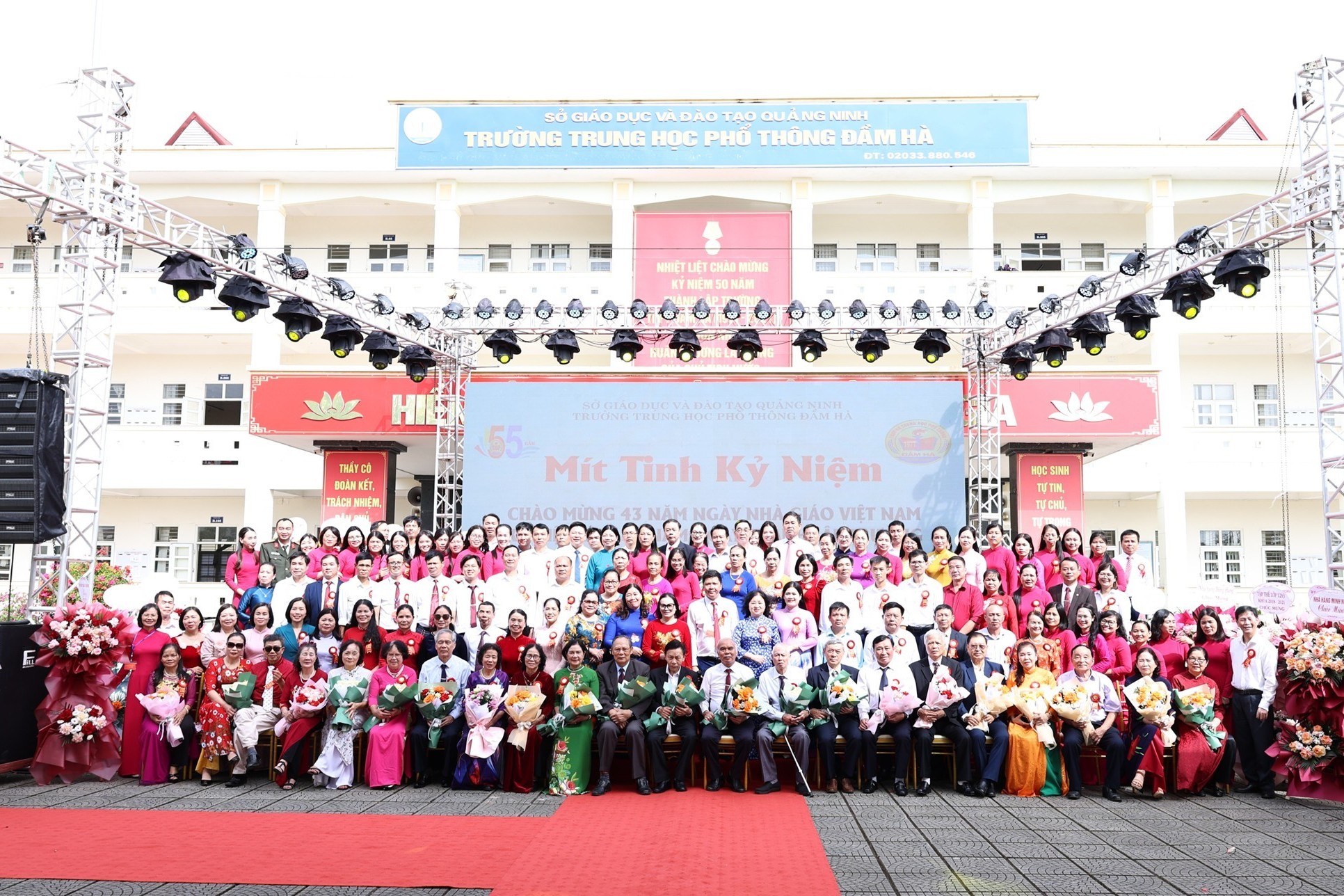 Trường THPT Đầm Hà: 55 năm hành trình tự hào và khát vọng vươn xa - Kỷ niệm 43 năm Ngày Nhà giáo Việt Nam