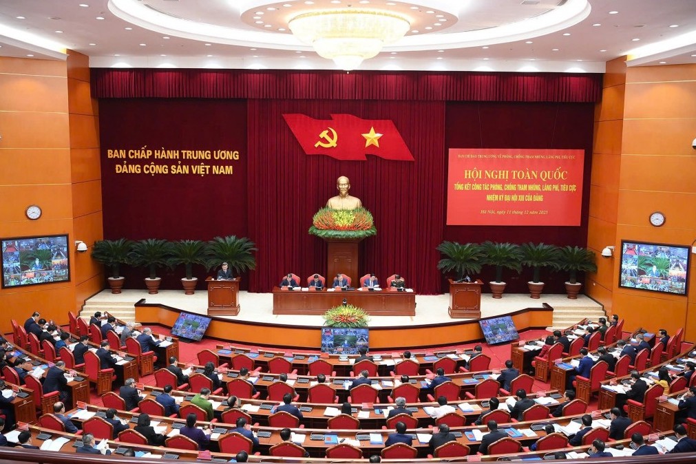 Hội nghị toàn quốc tổng kết công tác phòng, chống tham nhũng, lãng phí, tiêu cực nhiệm kỳ Đại hội XIII của Đảng