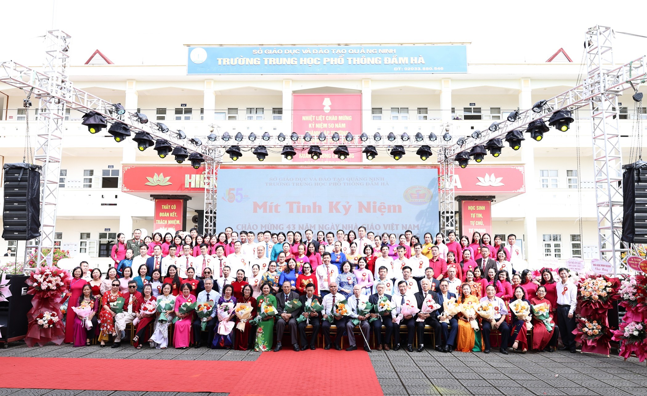 Trường THPT Đầm Hà: 55 năm hành trình tự hào và khát vọng vươn xa - Kỷ niệm 43 năm Ngày Nhà giáo Việt Nam