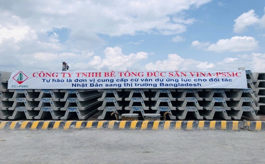 VINA – PSMC: Doanh nghiệp tiên phong sản xuất Cọc ván và Tà Vẹt bê tông chất lượng cao