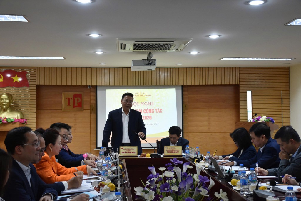 Đổi mới tư duy, tăng tốc chuyển đổi số, giữ vững vai trò Nhà xuất bản chuyên ngành của Bộ Tư pháp