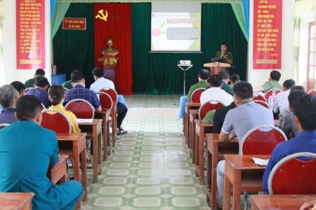 Nâng cao hiệu quả công tác phổ biến, giáo dục pháp luật của Công an xã ở khu vực biên giới