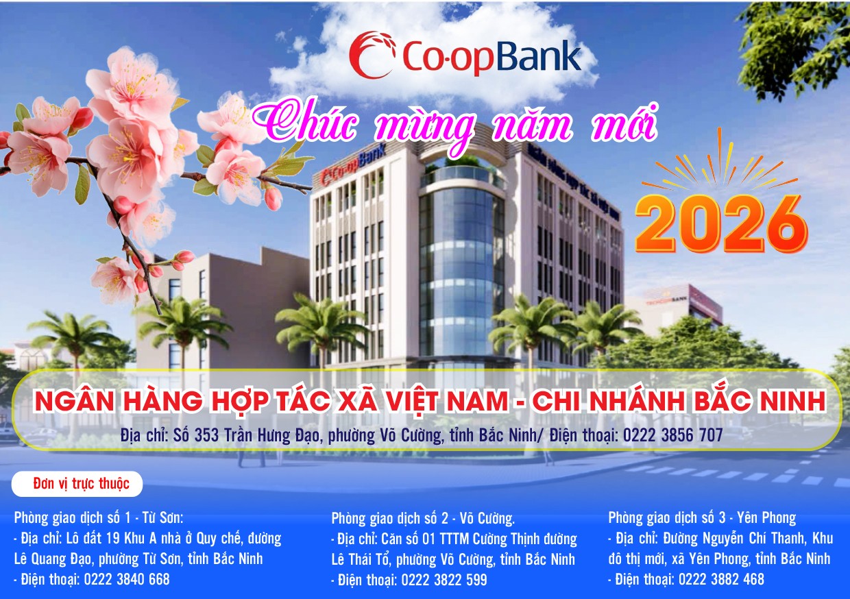 Ngân hàng Hợp tác xã Việt Nam - Chi nhánh Bắc Ninh Ngân hàng Hợp tác xã Việt Nam - Chi nhánh Bắc Ninh