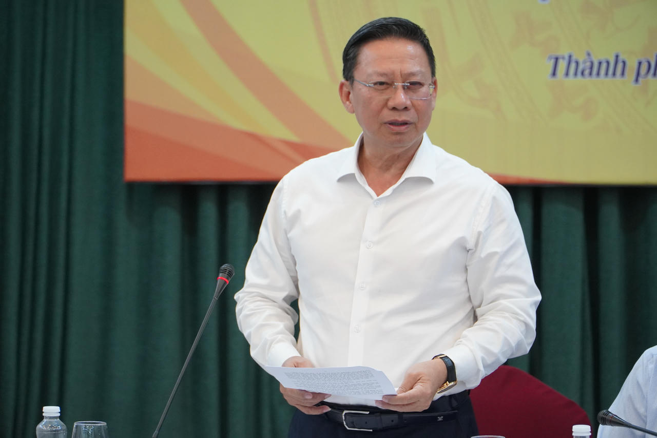 Thứ trưởng&nbsp; Nguyễn Thanh Ngọc phát biểu chỉ đạo Tọa đàm