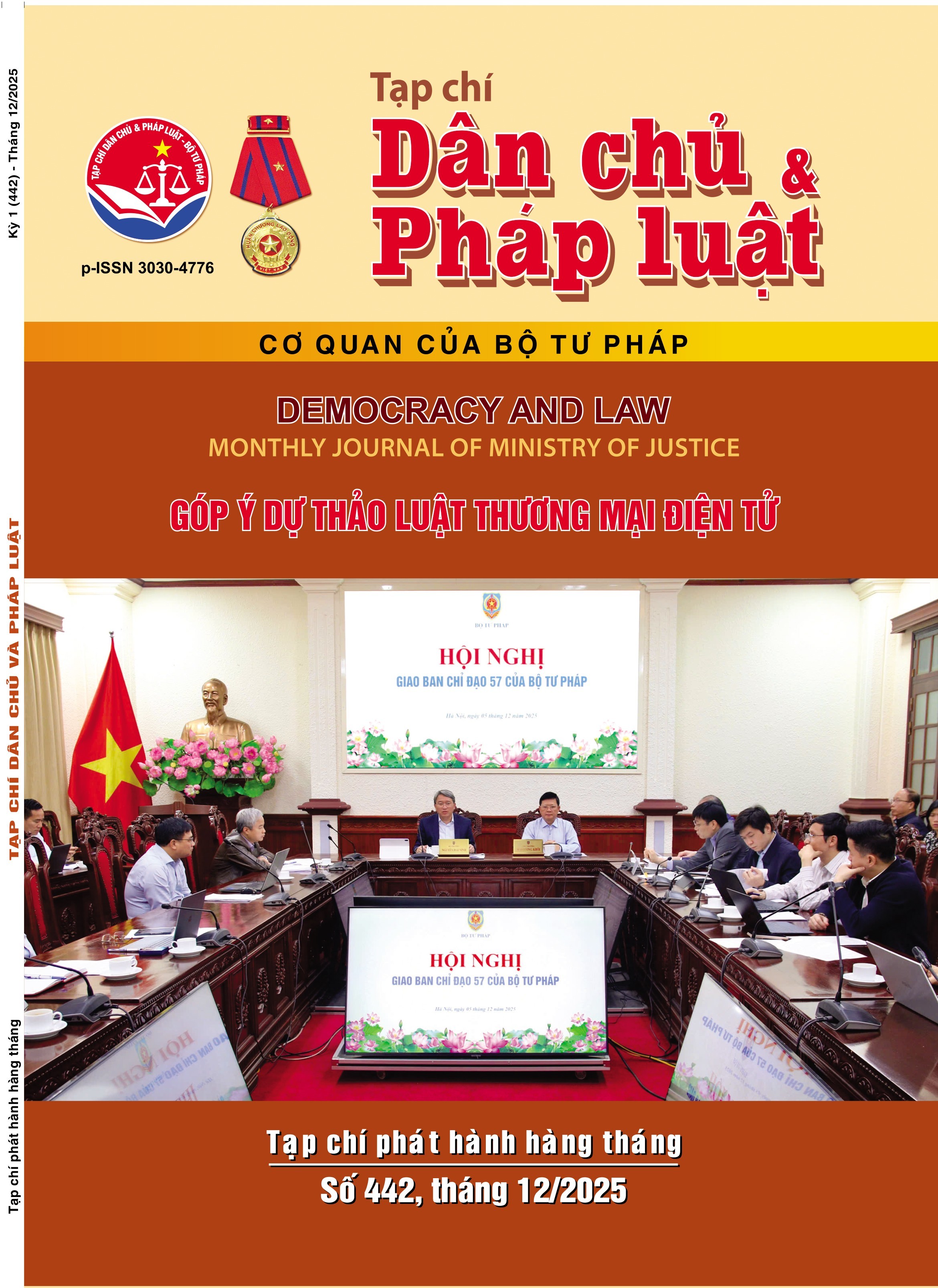 Số Kỳ 1 (442) tháng 12 - 2025/Edition 1 (442) December 2025