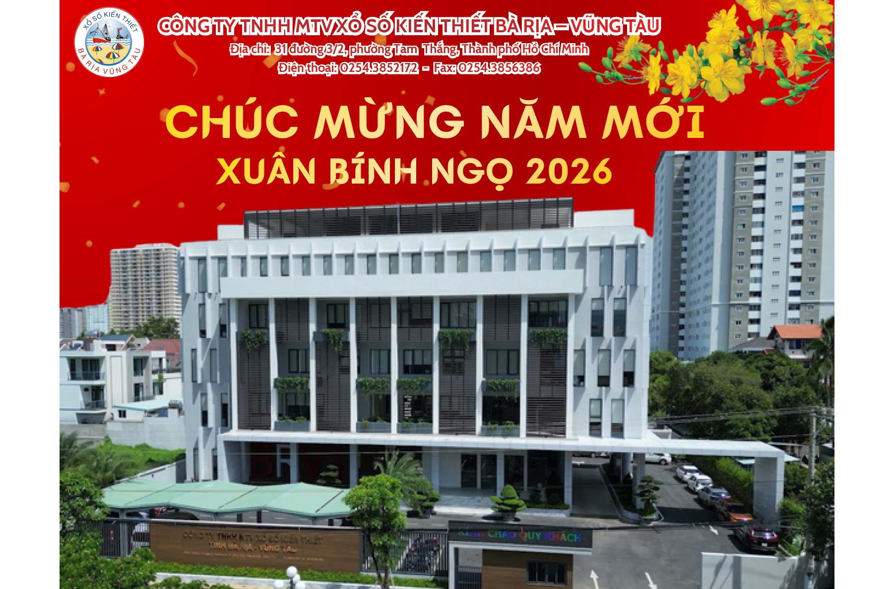 Công ty TNHH MTV Xổ số kiến thiết Bà Rịa - Vũng Tàu