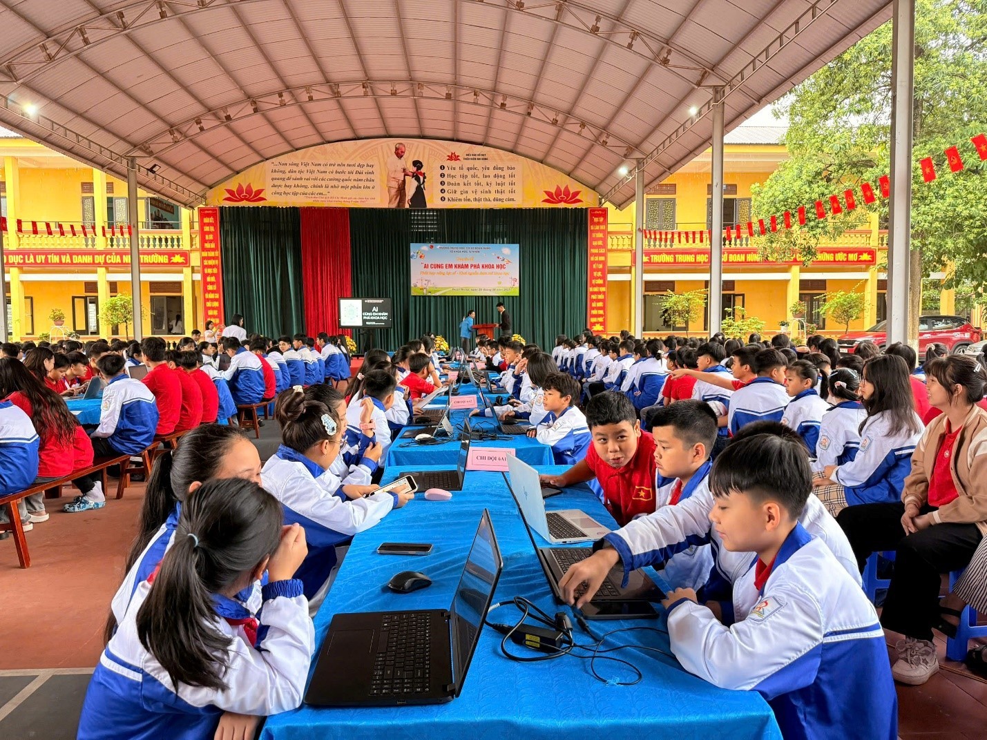 Trường THCS Đoan Hùng (Phú Thọ): Giáo dục mũi nhọn là trụ cột, chuyển đổi số là động lực phát triển