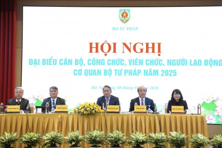 Bộ Tư pháp: Đoàn kết - Kỷ cương - Dân chủ - Trách nhiệm - Đột phá