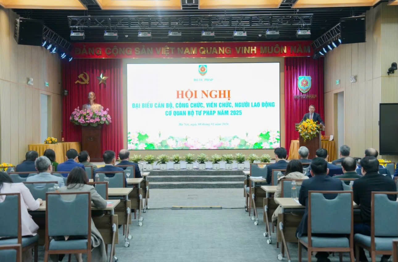 Bộ Tư pháp: Đoàn kết - Kỷ cương - Dân chủ - Trách nhiệm - Đột phá