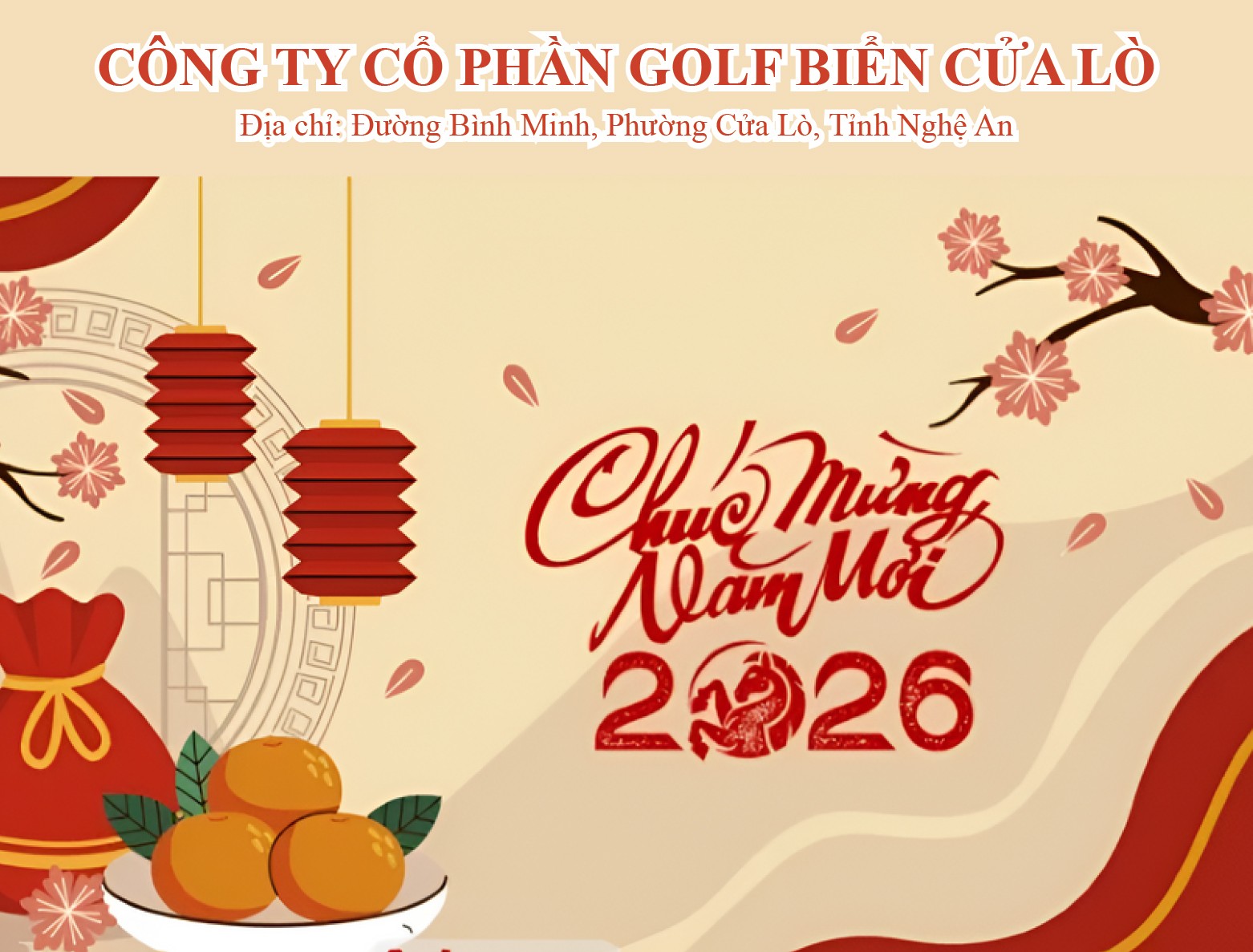 Công ty Cổ phần Golf Biển cửa Lò