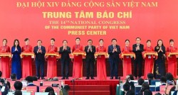 Khai trương Trung tâm Báo chí và họp báo quốc tế của Đại hội XIV Đảng Cộng sản Việt Nam