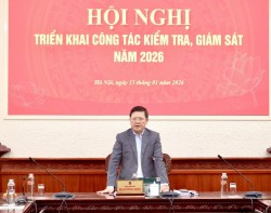 Ủy ban Kiểm tra Đảng ủy Bộ Tư pháp triển khai công tác năm 2026