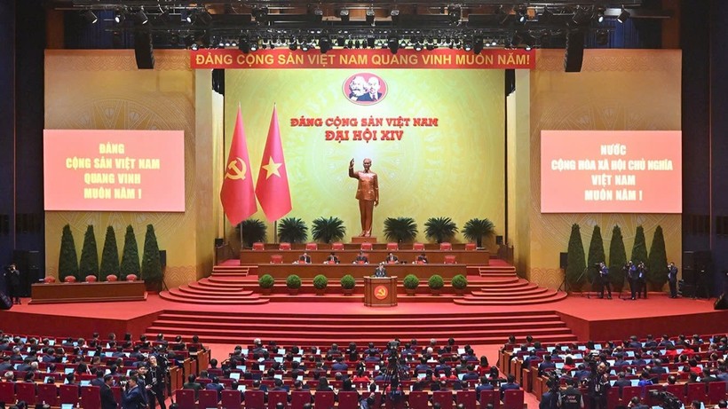 Toàn cảnh phiên họp trù bị Đại hội đại biểu toàn quốc lần thứ XIV của Đảng