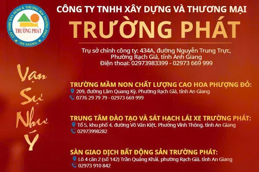 Công ty TNHH Xây dựng và Thương mại Trường Phát