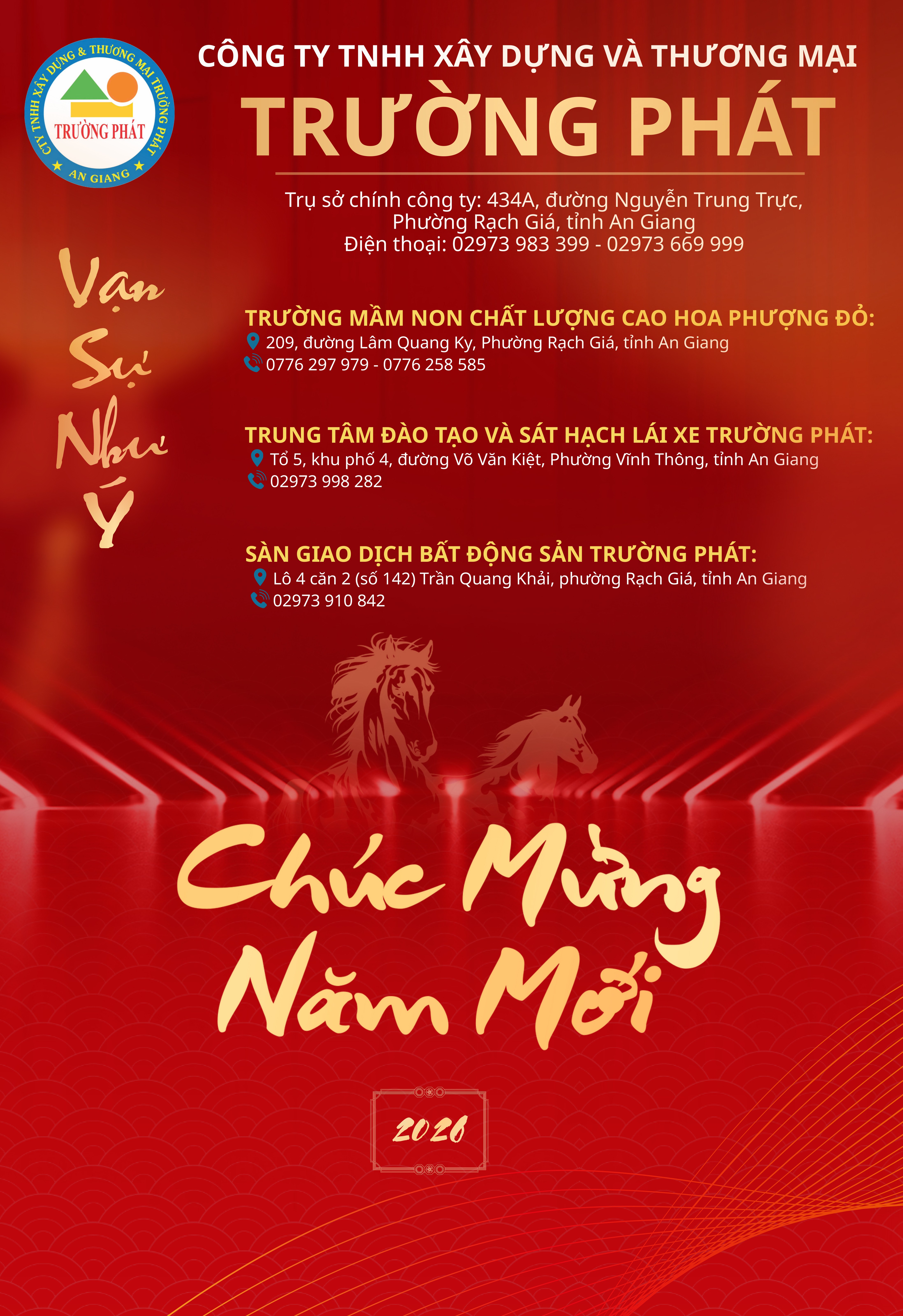 Công ty TNHH Xây dựng và Thương mại Trường Phát Công ty TNHH Xây dựng và Thương mại Trường Phát