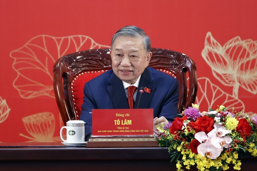 Tổng Bí thư Tô Lâm chủ trì Họp báo quốc tế thông báo kết quả Đại hội XIV của Đảng