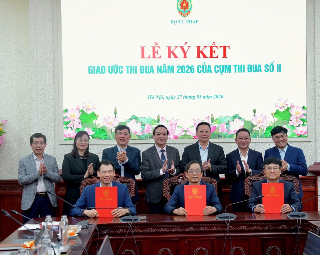Cụm Thi đua số II, Bộ Tư pháp: Thi đua thiết thực, hiệu quả, gắn với nhiệm vụ chính trị