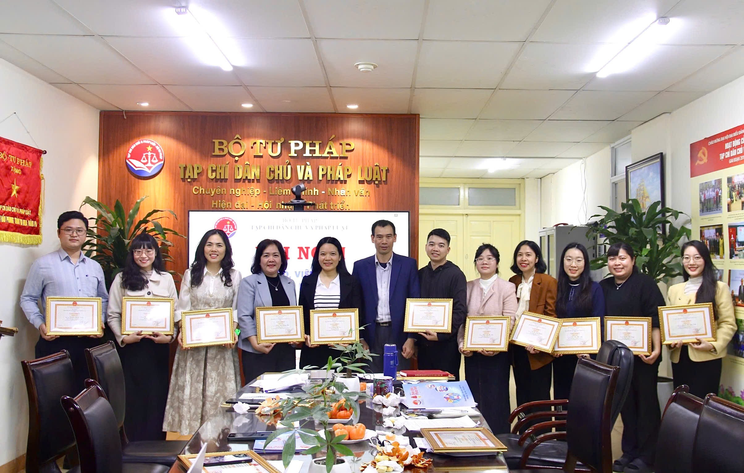 Tạp chí Dân chủ và Pháp luật quyết tâm hoàn thành các mục tiêu trọng tâm năm 2026