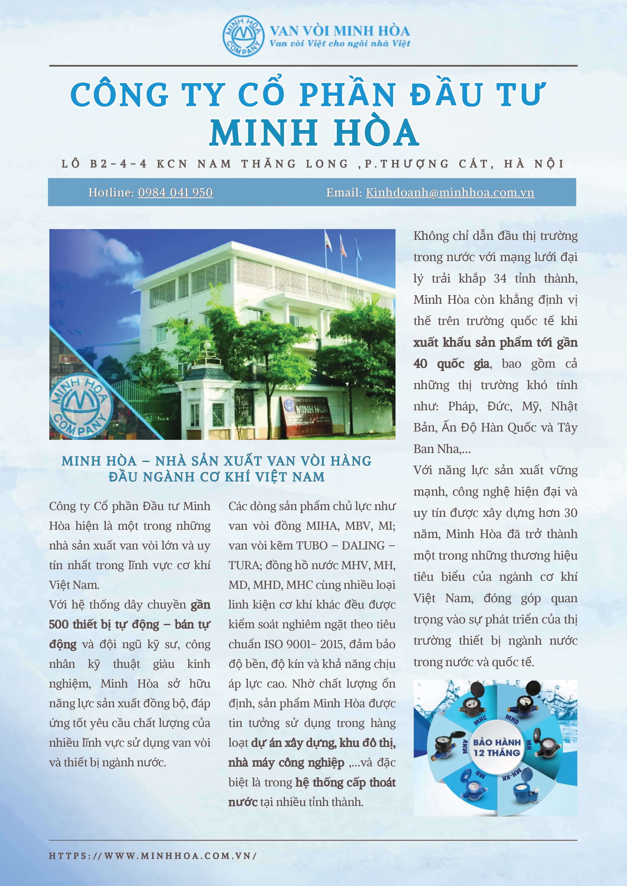 Công ty Cổ phần Đầu tư Minh Hòa Công ty Cổ phần Đầu tư Minh Hòa