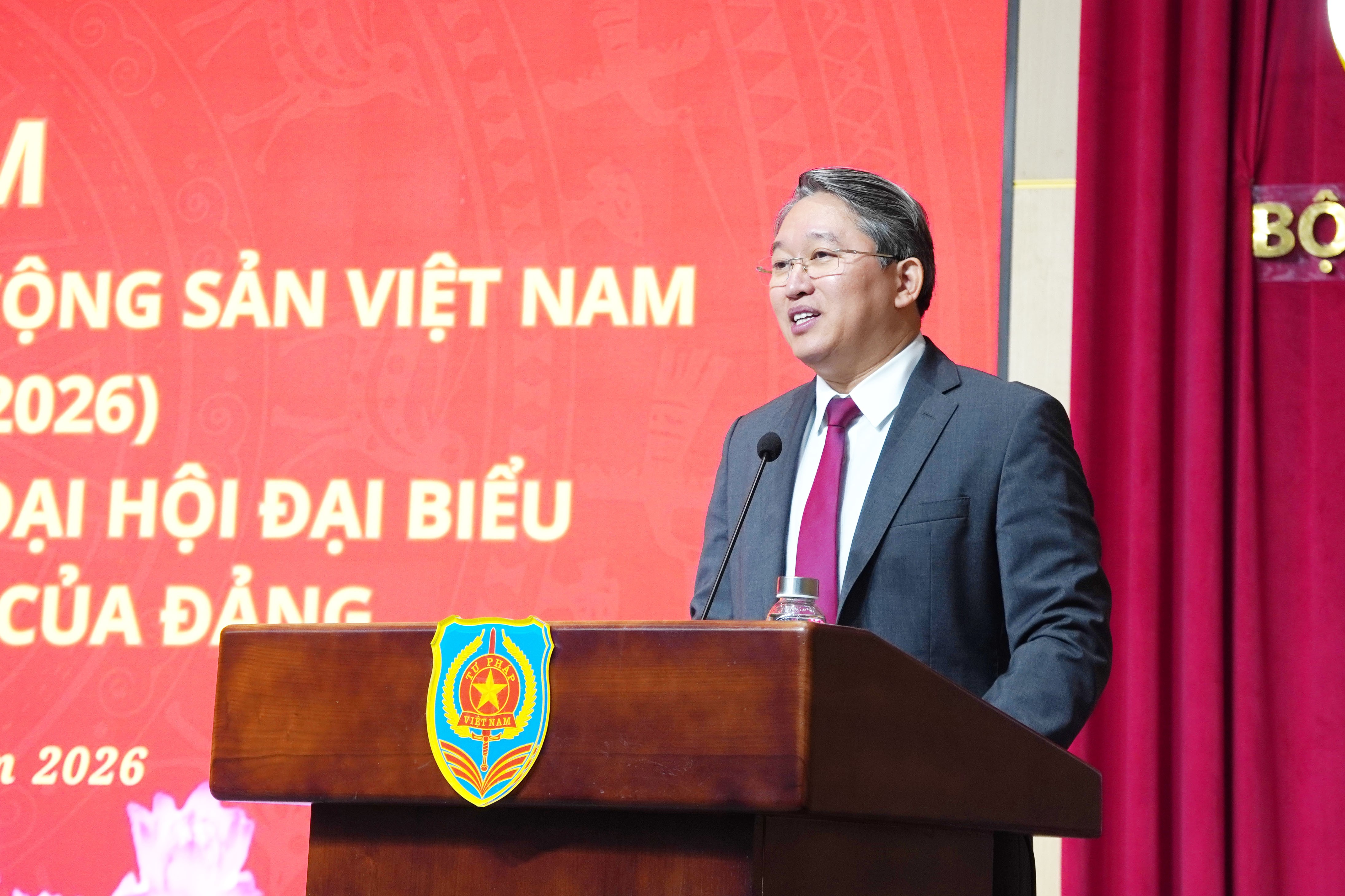 Bộ Tư pháp tổ chức Hội nghị kỷ niệm 96 năm Ngày thành lập Đảng Cộng sản Việt Nam và chào mừng thành công Đại hội XIV