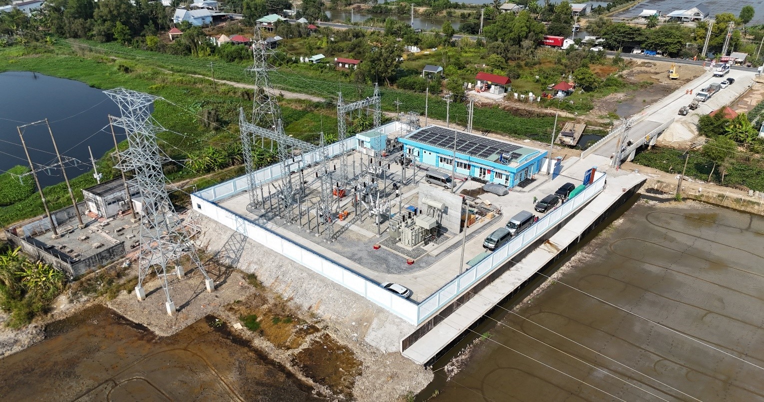 EVNSPC hoàn thành 8 công trình lưới điện 110kV trong tháng 1/2026