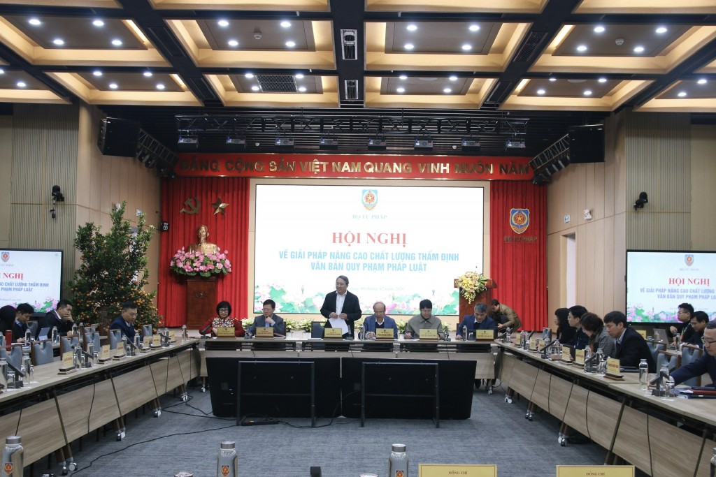 Tăng giải pháp nâng cao chất lượng thẩm định văn bản quy phạm pháp luật
