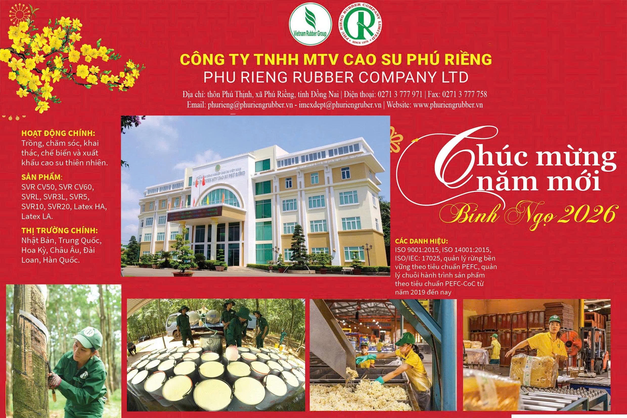 Công ty TNHH MTV Cao su Phú Riềng