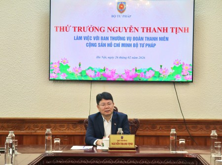 Tăng cường vai trò của thanh niên trong thực hiện nhiệm vụ của Bộ Tư pháp