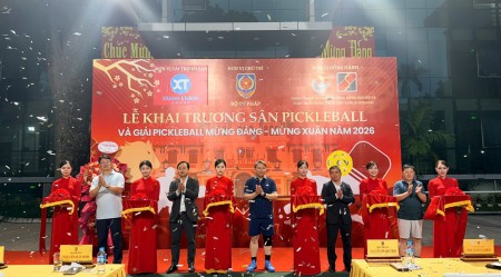Bộ Tư pháp tổ chức giải Pickleball mừng Đảng - mừng Xuân năm 2026