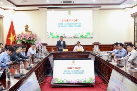 Rà soát, hoàn thiện dự thảo Luật Thủ đô (sửa đổi)