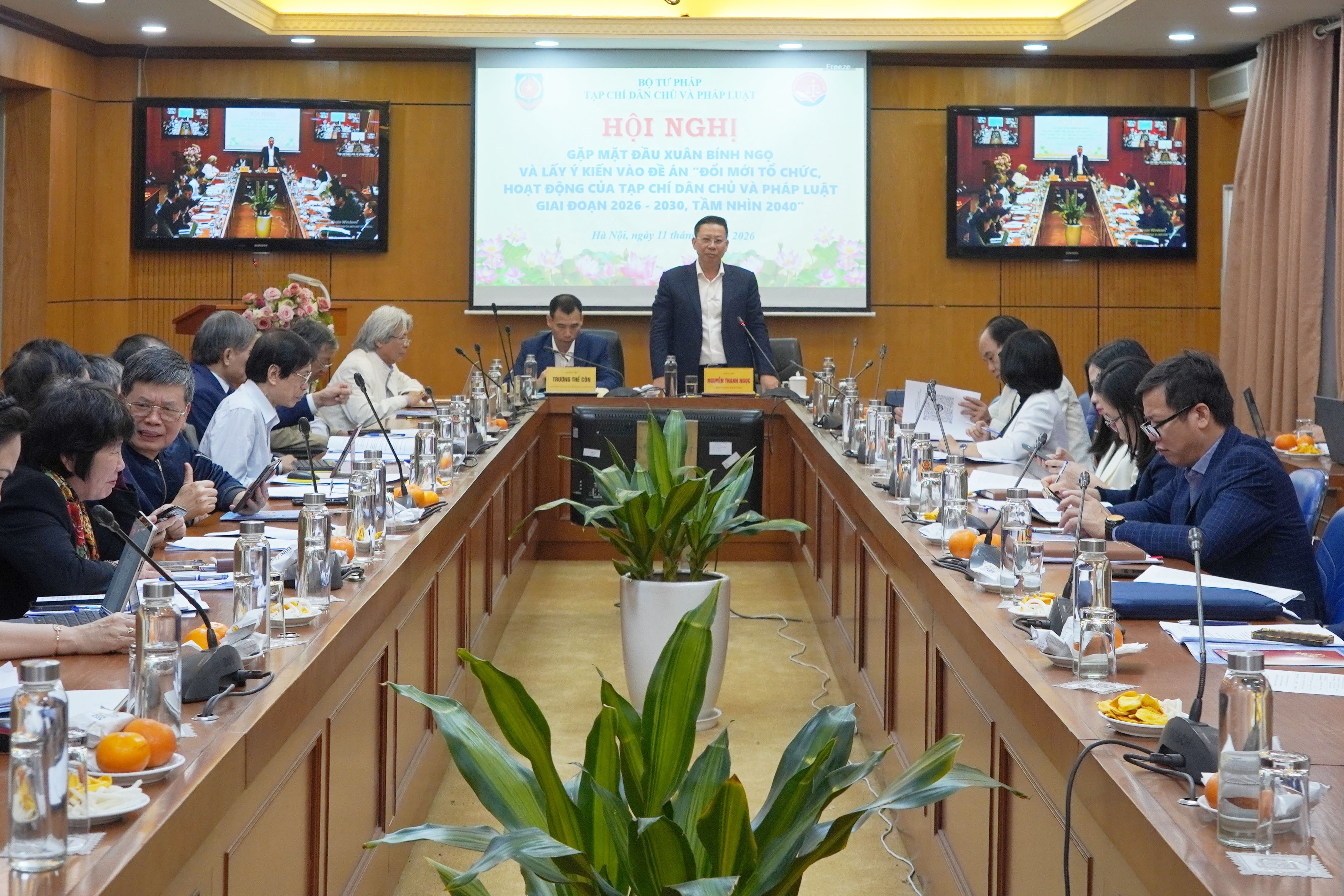 Đổi mới tổ chức, hoạt động của Tạp chí Dân chủ và Pháp luật đáp ứng sự phát triển của đất nước, Bộ, ngành Tư pháp