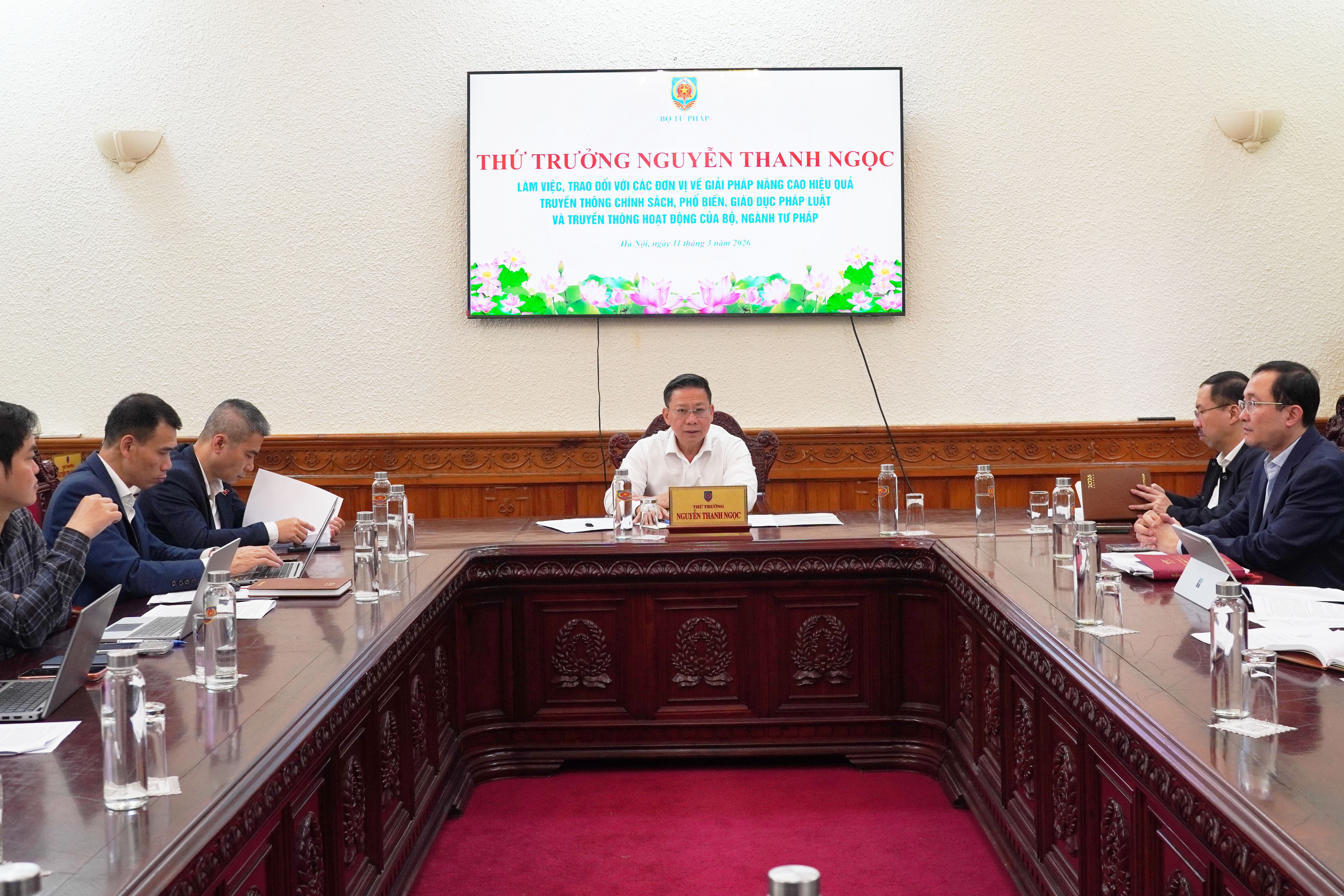 Tăng cường phối hợp giữa các đơn vị chuyên môn và cơ quan báo chí trong truyền thông chính sách