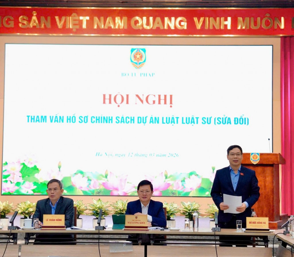 Tham vấn chính sách xây dựng dự án Luật Luật sư (sửa đổi)