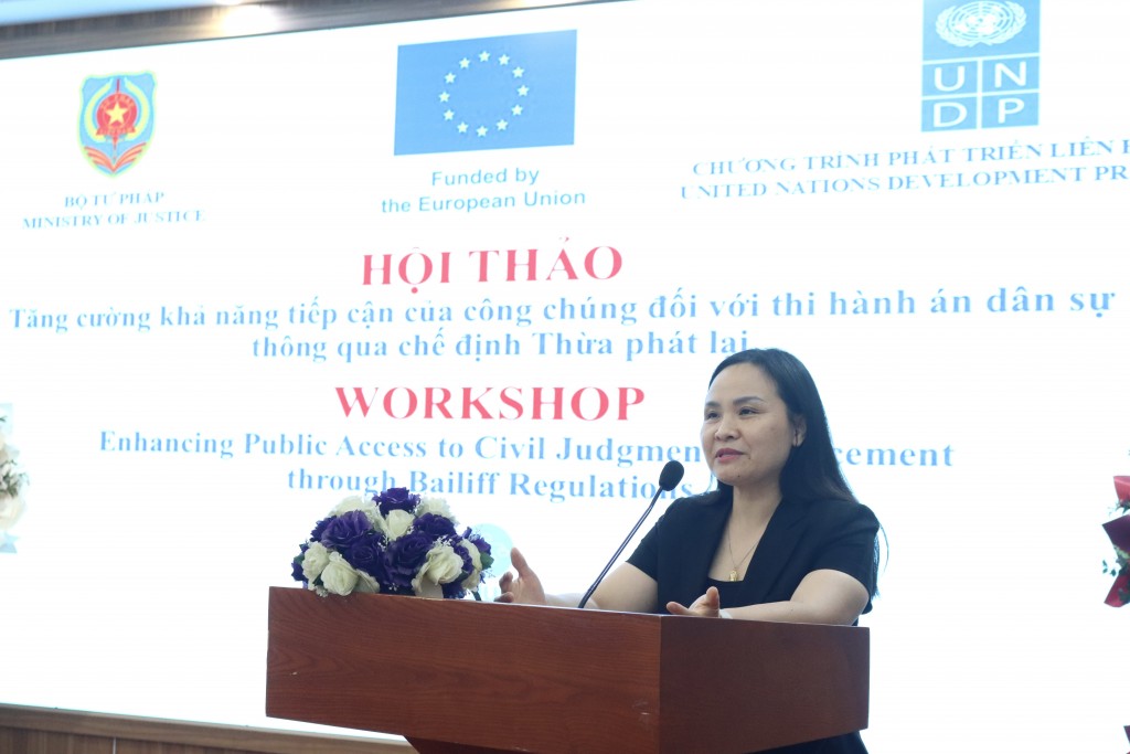 Tăng cường khả năng tiếp cận của công chúng đối với thi hành án dân sự thông qua chế định Thừa phát lại