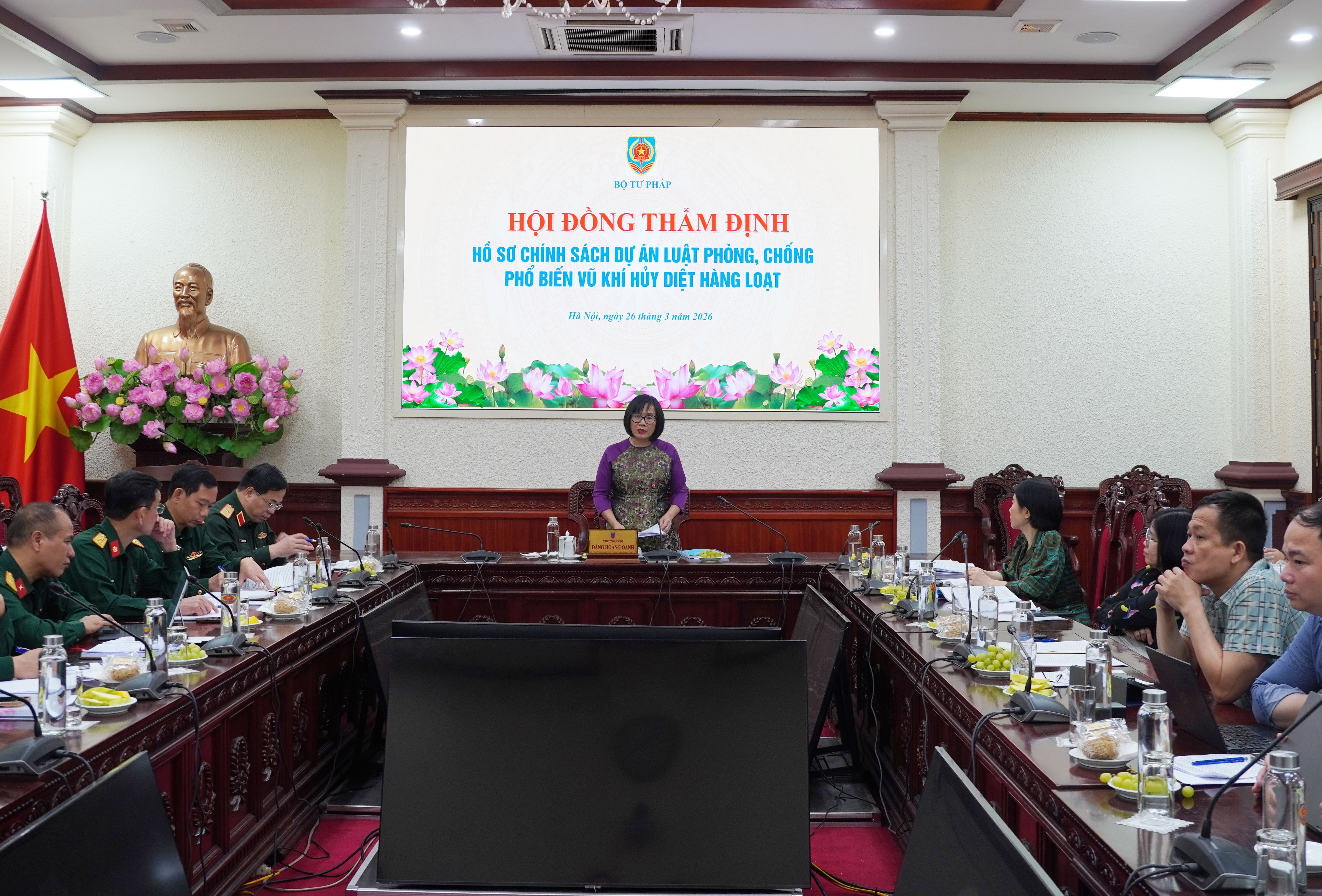 Hoàn thiện khung pháp lý về phòng, chống phổ biến và tài trợ phổ biến vũ khí hủy diệt hàng loạt