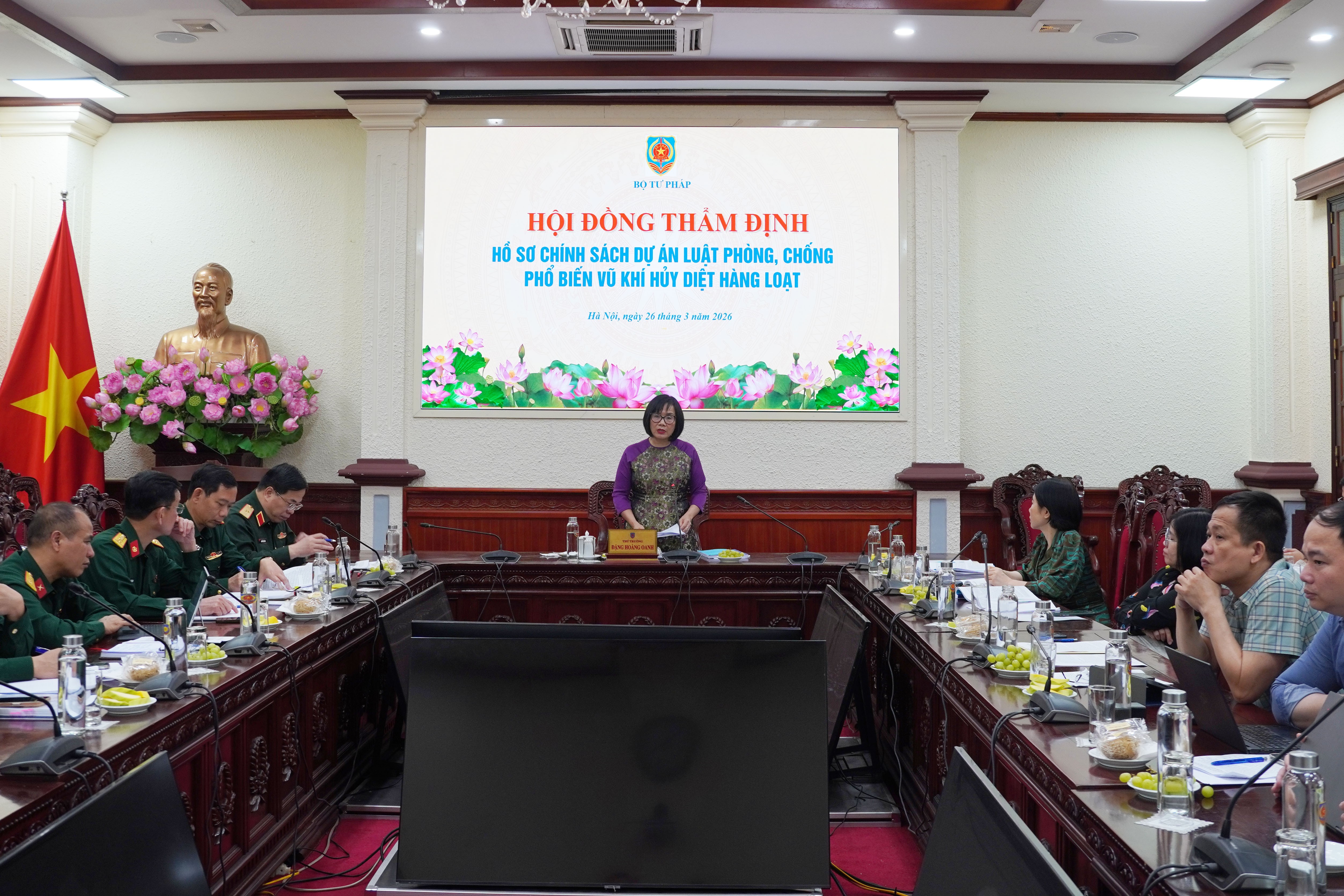 Hoàn thiện khung pháp lý về phòng, chống phổ biến và tài trợ phổ biến vũ khí hủy diệt hàng loạt