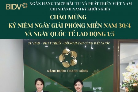Ngân hàng TMCP Đầu tư và Phát triển Việt Nam - Chi nhánh Nam Kỳ Khởi Nghĩa