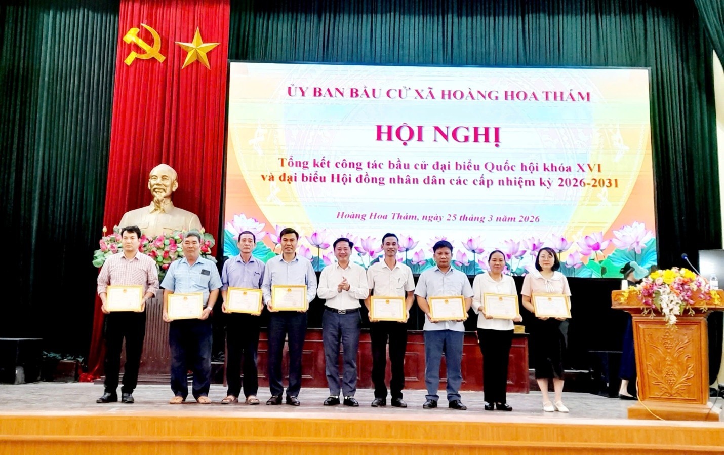 Xã Hoàng Hoa Thám (Hưng Yên): Tổ chức thành công cuộc bầu cử trong bối cảnh xã mới sáp nhập
