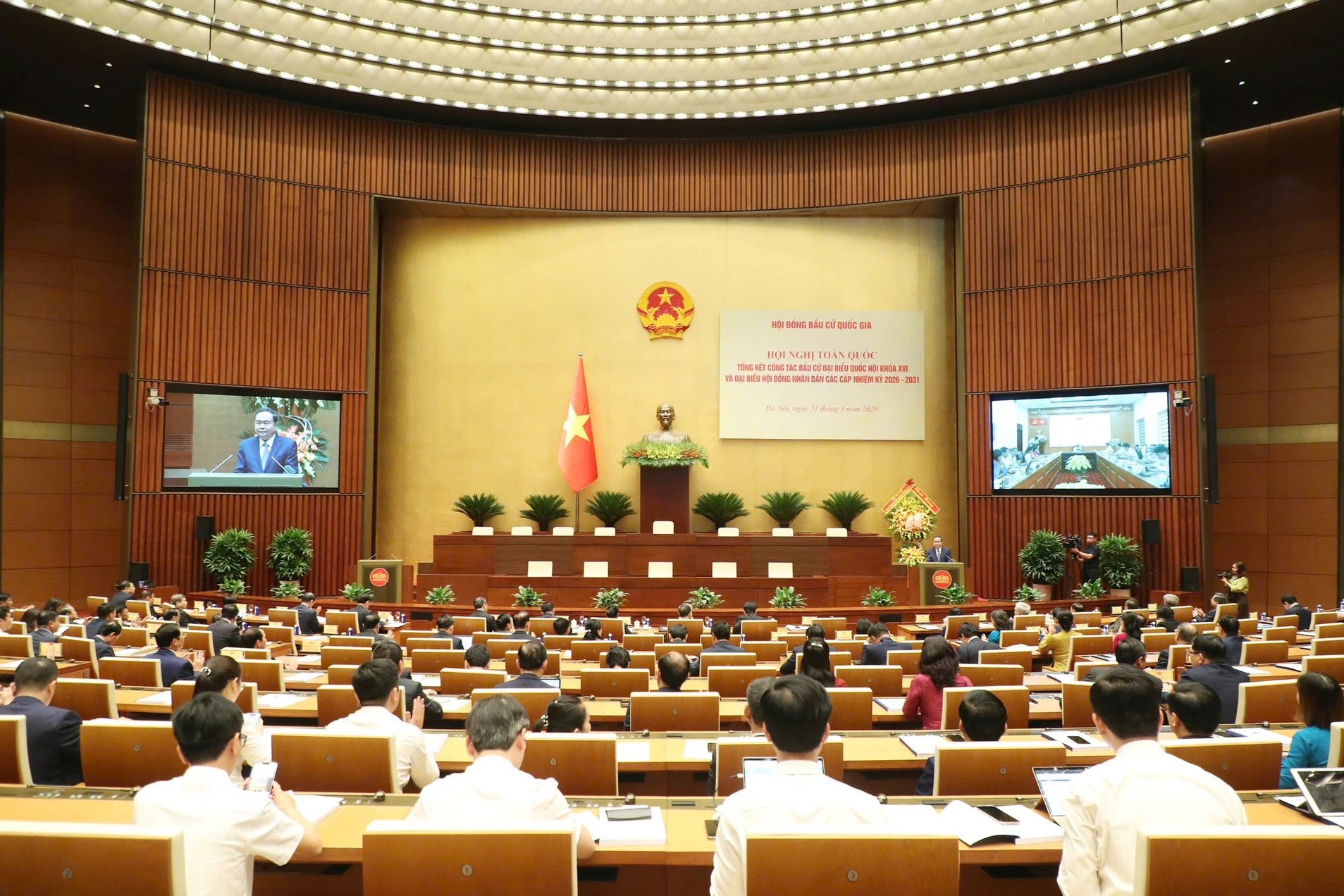 Cuộc bầu cử Quốc hội, HĐND thành công rất tốt đẹp, là ngày hội lớn của toàn dân