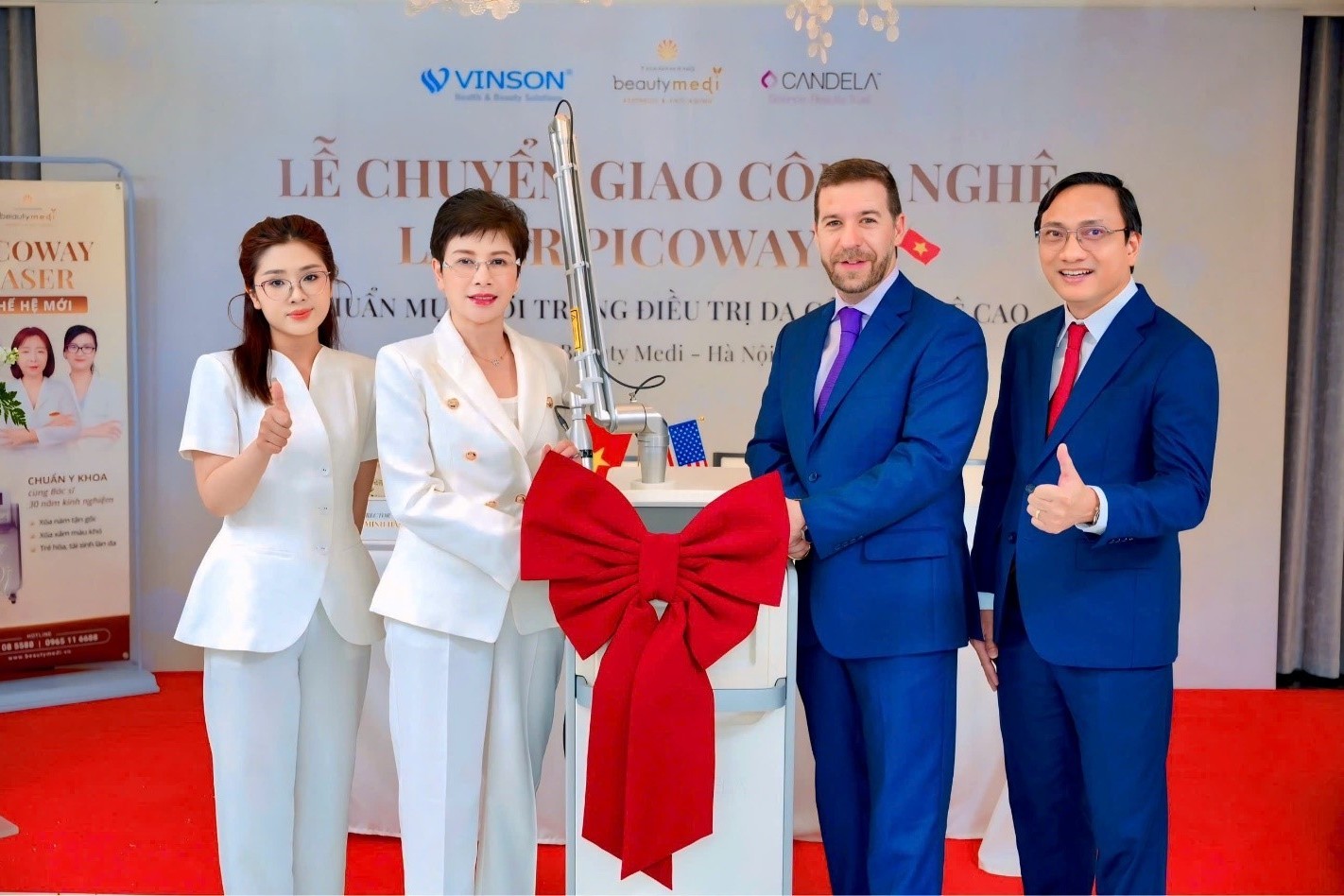 Phòng khám Thanh Hằng Beauty Medi ký kết chuyển giao công nghệ Laser PicoWay thế hệ mới, nâng cao chất lượng điều trị sắc tố
