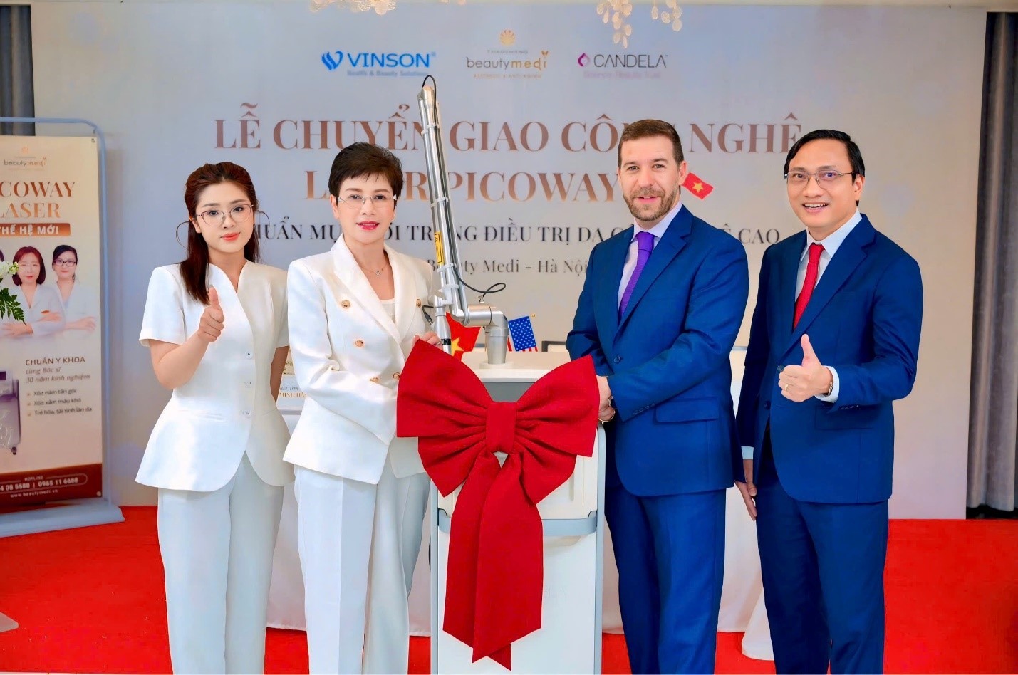 Phòng khám Thanh Hằng Beauty Medi ký kết chuyển giao công nghệ Laser PicoWay thế hệ mới, nâng cao chất lượng điều trị sắc tố
