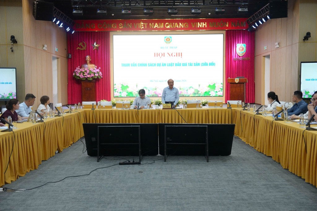 Tập trung chuyển đổi số và phòng, chống tiêu cực trong dự án chính sách Luật Đấu giá tài sản