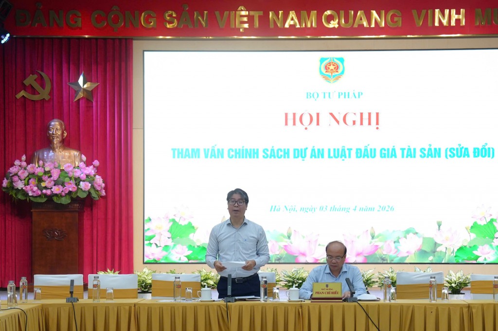 Tập trung chuyển đổi số và phòng, chống tiêu cực trong dự án chính sách Luật Đấu giá tài sản