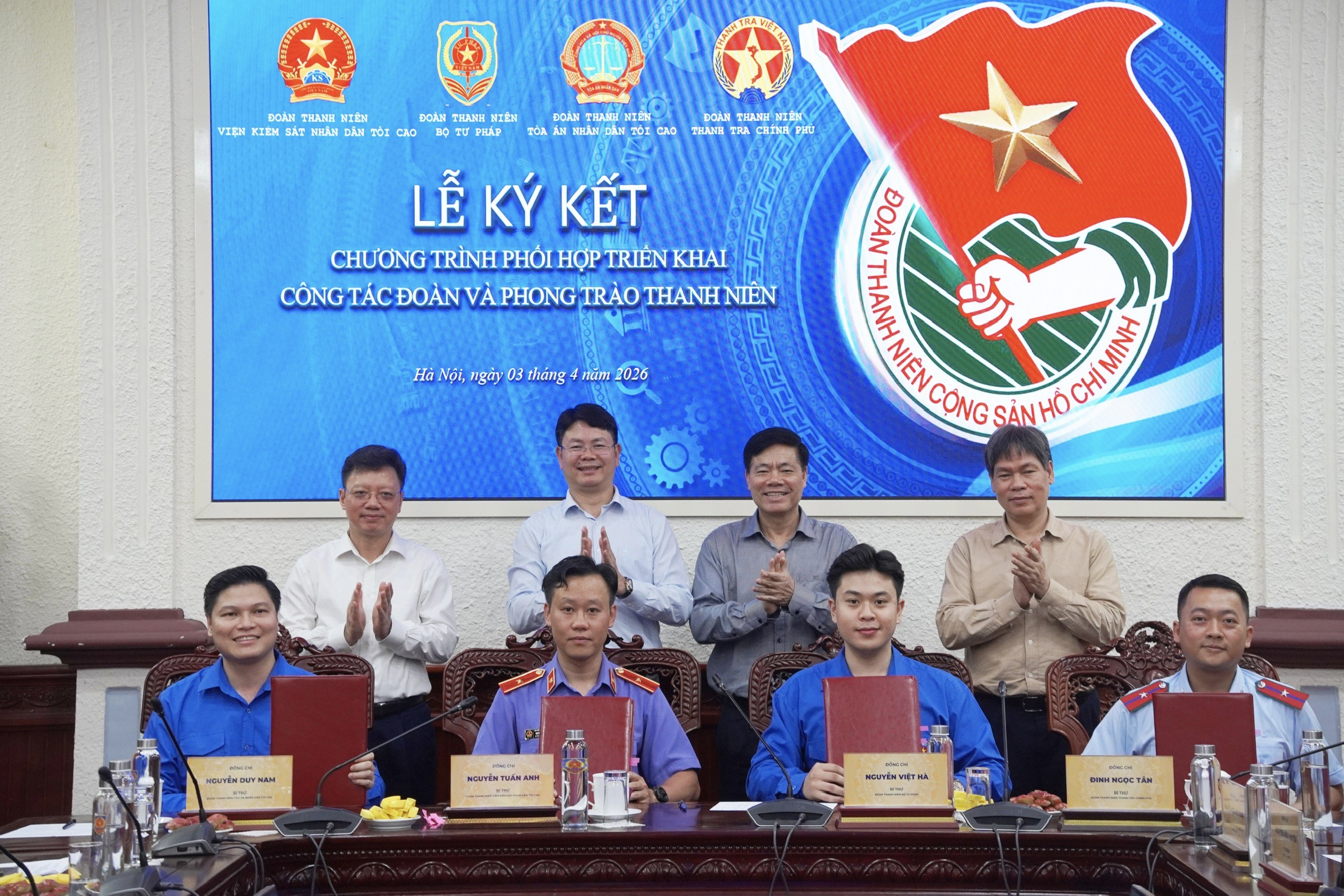 Tăng cường phối hợp công tác đoàn và phong trào thanh niên trong các cơ quan Khối Nội chính