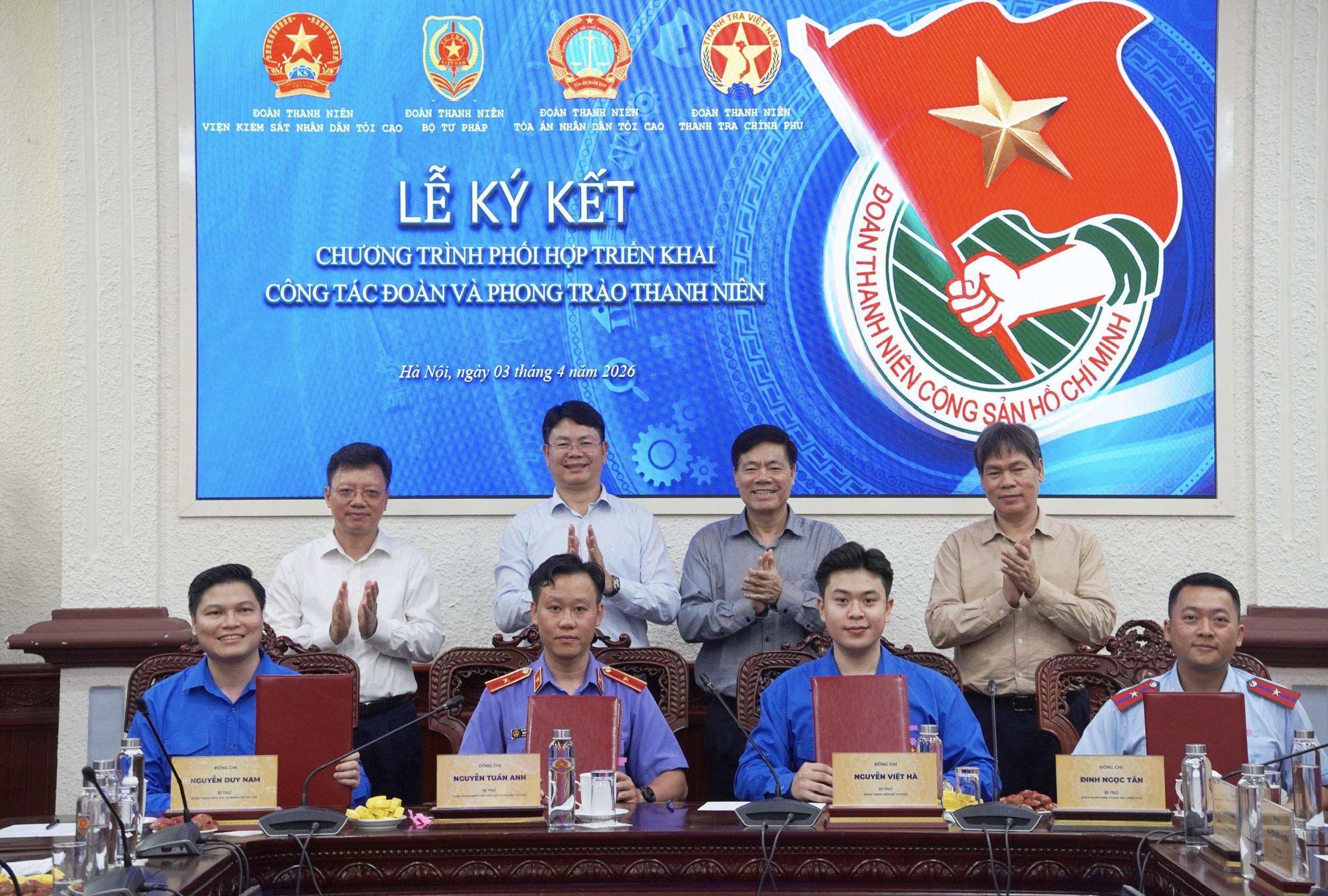 Tăng cường phối hợp công tác đoàn và phong trào thanh niên trong các cơ quan Khối Nội chính